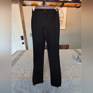Rag & Bone Black Elastic Waist Pants